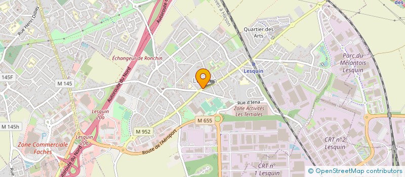 localisation de l'entreprise LINK SERVICES à LESQUIN