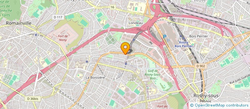 localisation de l'entreprise LINK SOLUTION à NOISY-LE-SEC