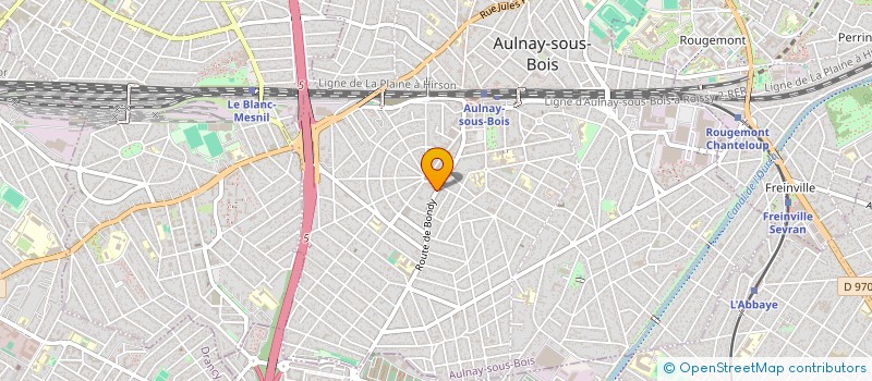localisation de l'entreprise LINK SOLUTIONS à AULNAY-SOUS-BOIS
