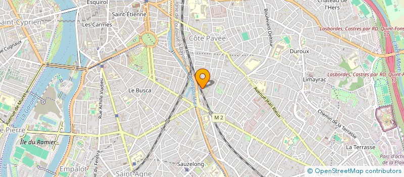 localisation de l'entreprise LINK (TRAIT D'UNION) à TOULOUSE