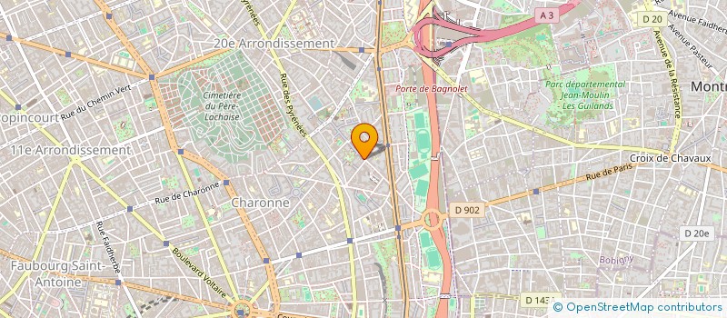 localisation de l'entreprise LINKCAB  PARIS