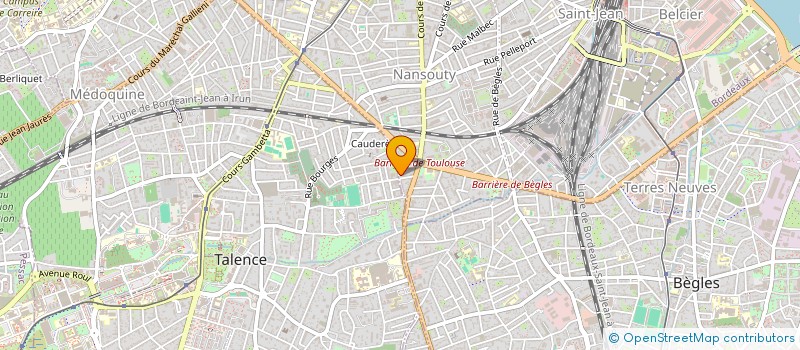 localisation de l'entreprise LINKEDBEE  BORDEAUX