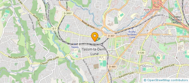 localisation de l'entreprise LINKENGINEERING à TASSIN-LA-DEMI-LUNE