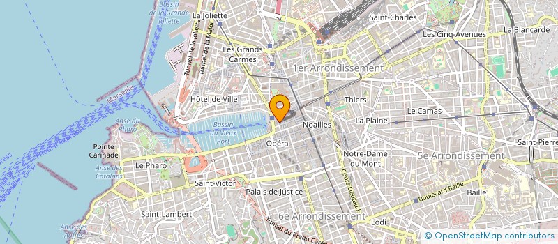 localisation de l'entreprise LINKEUS à MARSEILLE