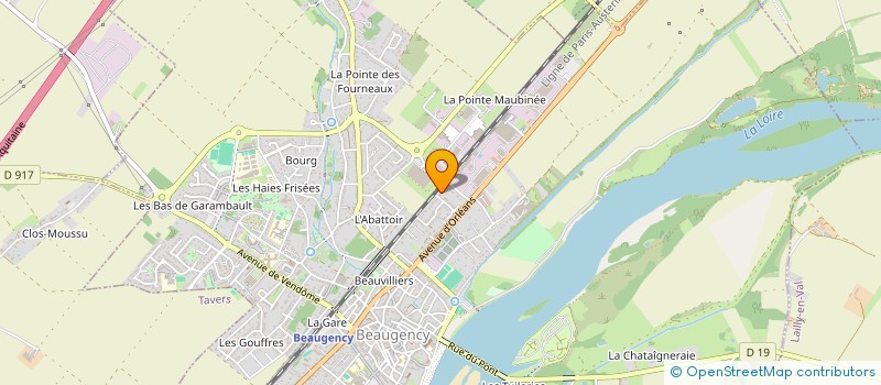 localisation de l'entreprise LINKING ALLIANCE à BEAUGENCY