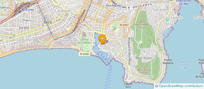 localisation de l'entreprise LINKINGOLF  NICE