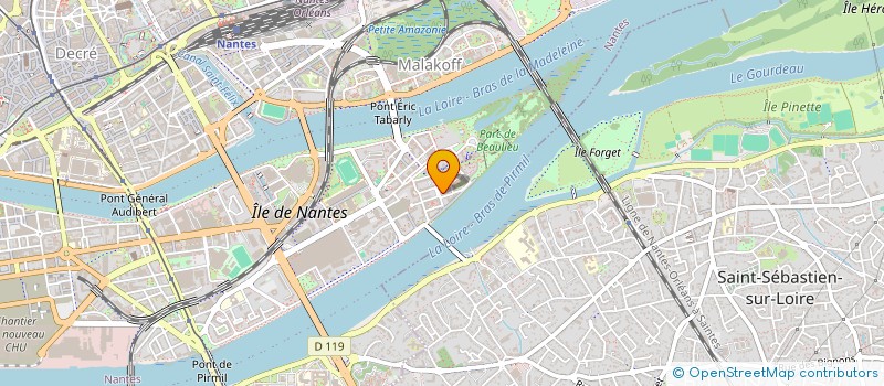 localisation de l'entreprise LINKIRL à NANTES