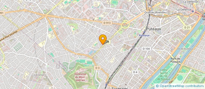 localisation de l'entreprise LINKIUM  NANTERRE