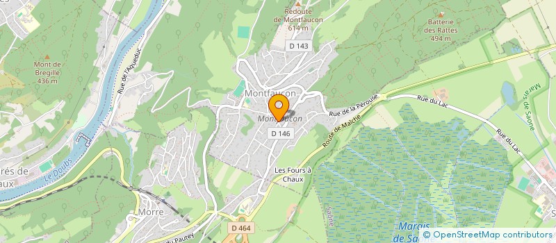 localisation de l'entreprise LINKO à CHALEZEULE