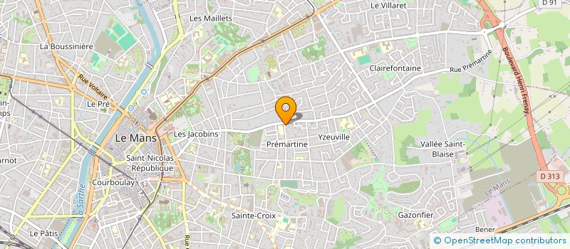 localisation de l'entreprise LINKO AGENCY  LE MANS
