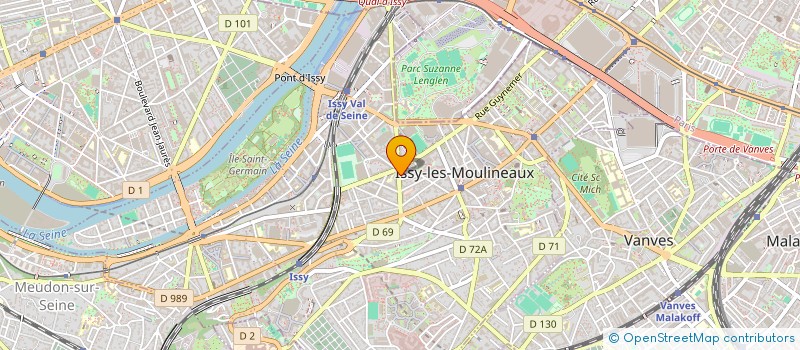 localisation de l'entreprise LINKOMMIT CONSEIL & COACHING à ISSY-LES-MOULINEAUX