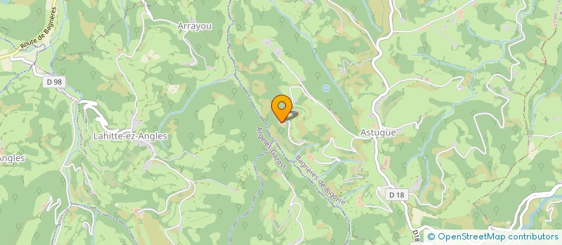 localisation de l'entreprise LINKOWN  ASTUGUE