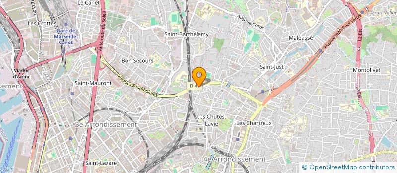 localisation de l'entreprise LINKPICK à MARSEILLE