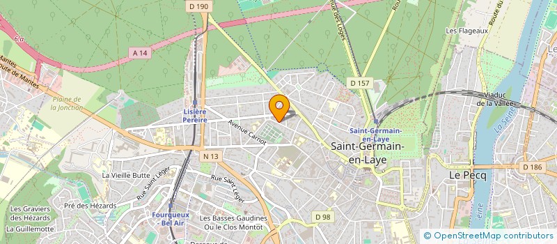 localisation de l'entreprise LINKS  SAINT-GERMAIN-EN-LAYE