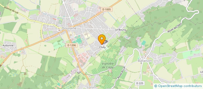 localisation de l'entreprise LINKS IMMO  DOUVAINE