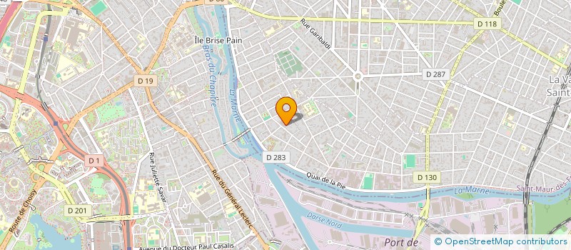 localisation de l'entreprise LINKTRONIX à SAINT-MAUR-DES-FOSSES