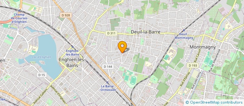 localisation de l'entreprise LINKVERSE  DEUIL-LA-BARRE