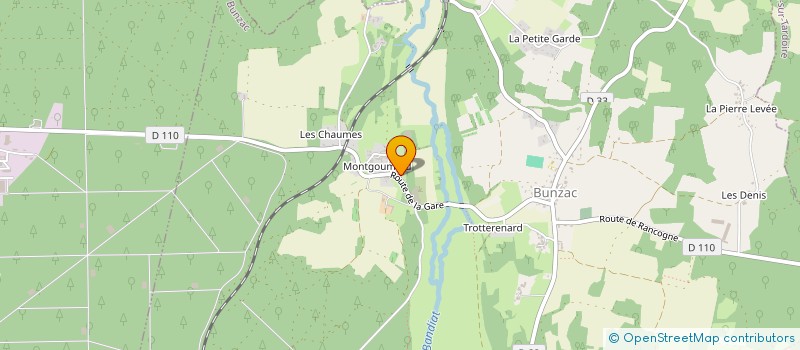 localisation de l'entreprise LINLAUD IMMO  PRANZAC