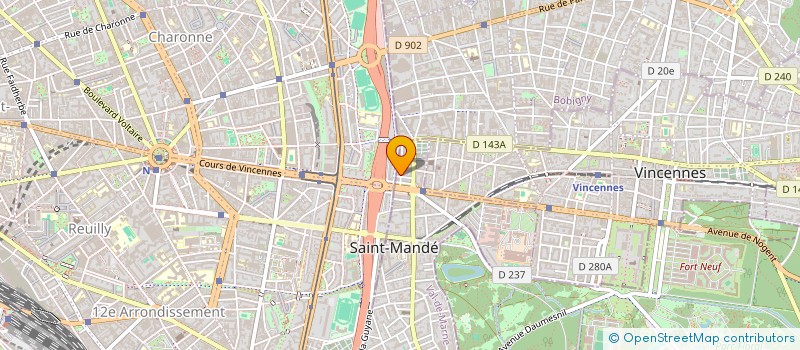 localisation de l'entreprise LINNOVENTURA à SAINT-MANDE