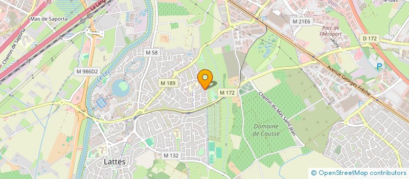 localisation de l'entreprise LINO à LATTES