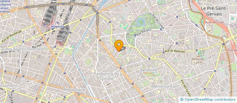 localisation de l'entreprise LINO BAT  PARIS