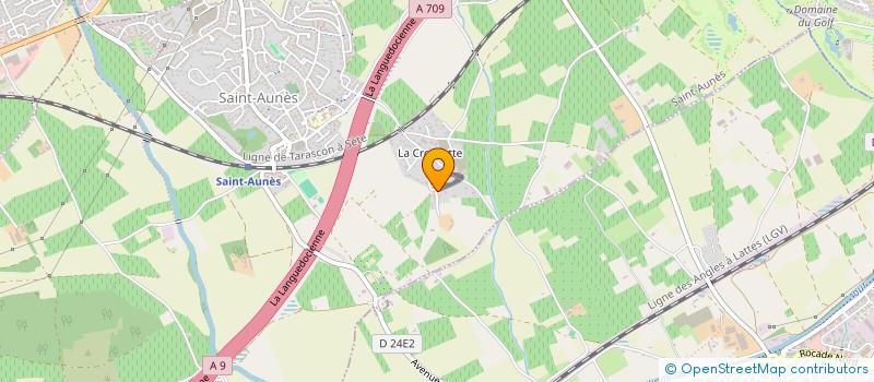 localisation de l'entreprise LINO INVEST à SAINT-AUNES