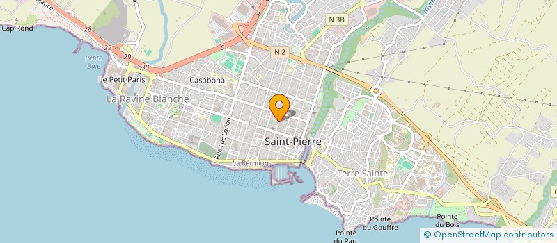 localisation de l'entreprise LINOA à SAINT-PIERRE