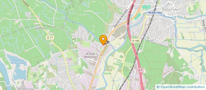 localisation de l'entreprise LINOA BEAUCAIRE  BEAUCAIRE