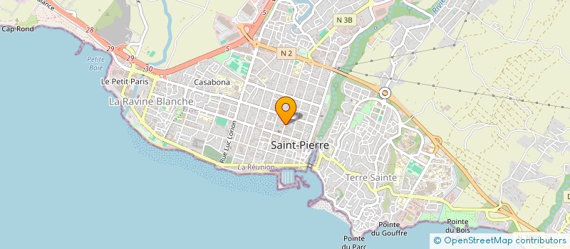 localisation de l'entreprise LINOA OUEST à SAINT-PIERRE