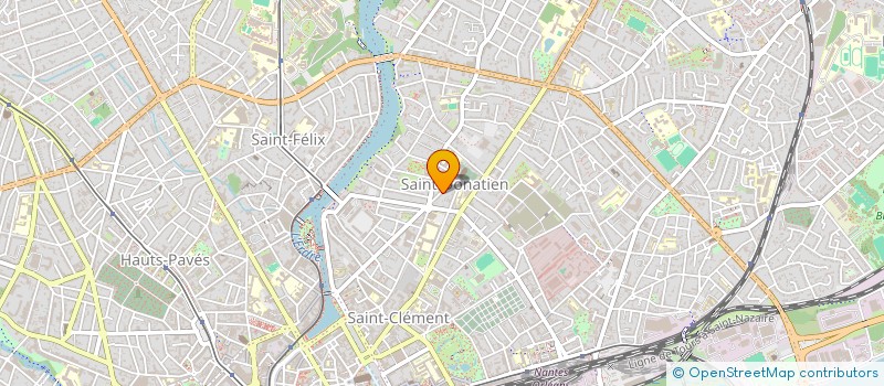 localisation de l'entreprise LINOS à NANTES