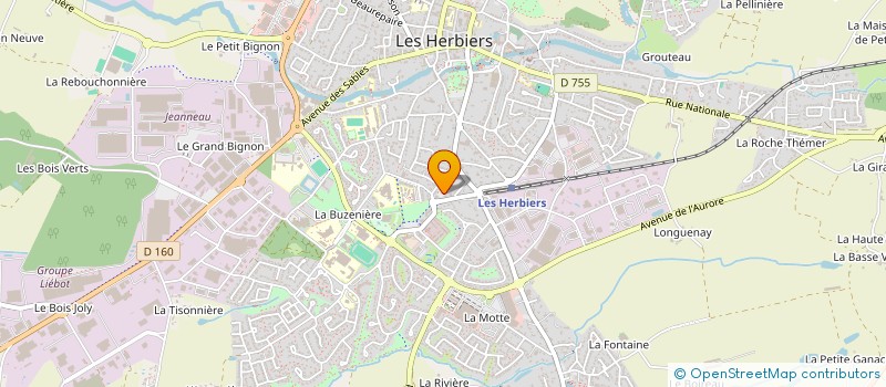 localisation de l'entreprise LINOS à SURESNES