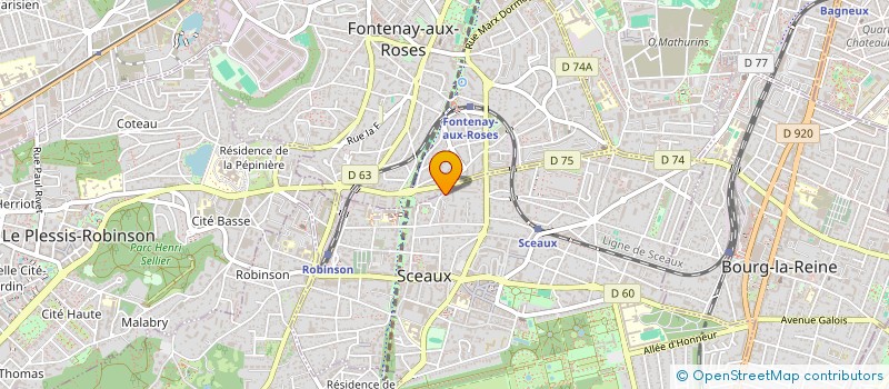 localisation de l'entreprise LINOS CONSULTING  VILLEJUIF