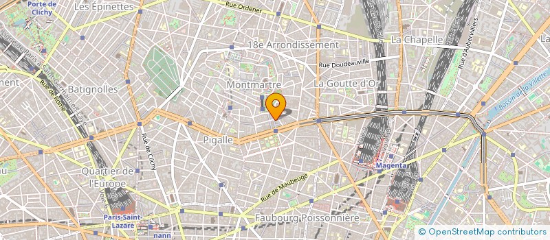 localisation de l'entreprise LINOTTE  PARIS