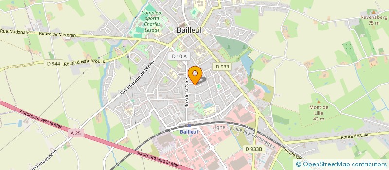 localisation de l'entreprise LINOTTE DEVELOPPEMENT 2 à BAILLEUL