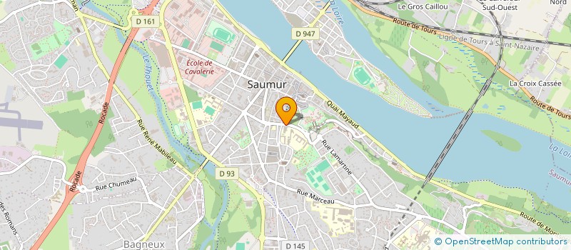 localisation de l'entreprise LINOU  SAUMUR