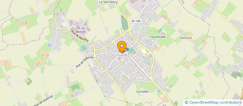 localisation de l'entreprise LINSELLES OPTIQUE  LINSELLES