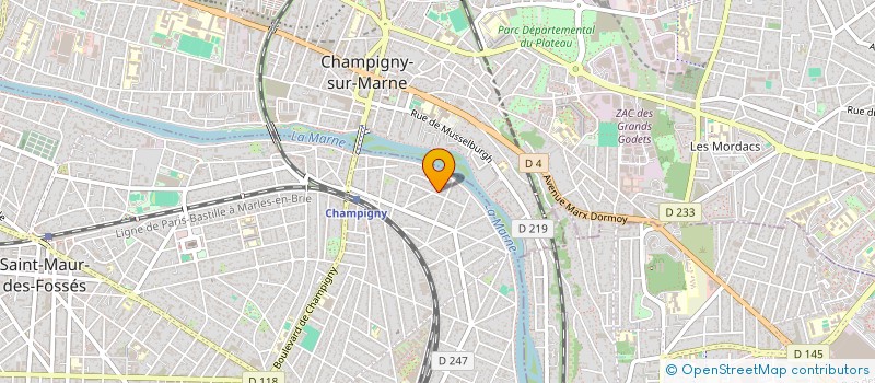 localisation de l'entreprise LINSMEIER KANOKON à SAINT-MAUR-DES-FOSSES