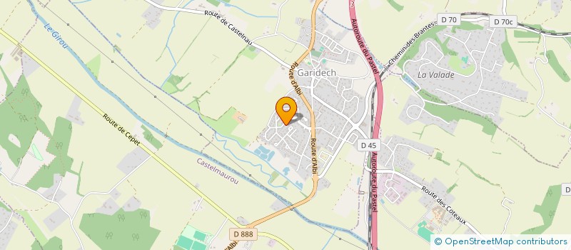 localisation de l'entreprise LINSO FERMETURES  GARIDECH