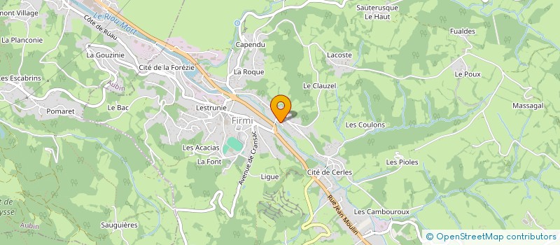 localisation de l'entreprise LINT  FIRMI