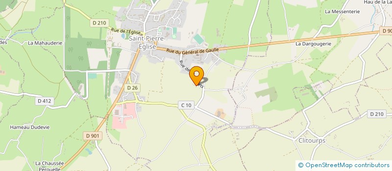 localisation de l'entreprise LINTD  SAINT-PIERRE-EGLISE