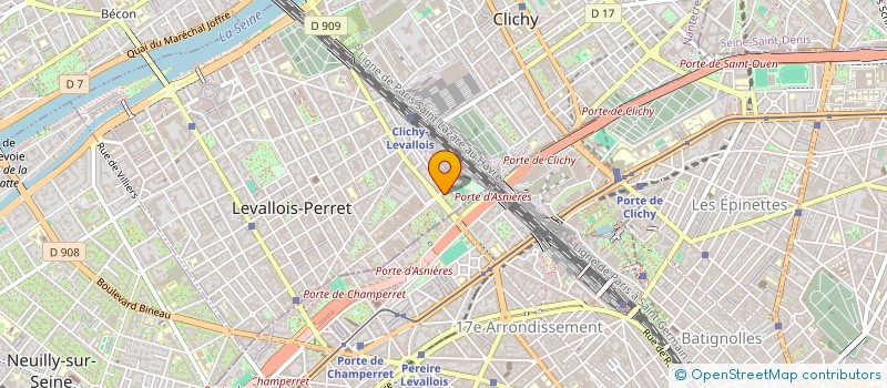 localisation de l'entreprise LINTE SERVICES  PARIS