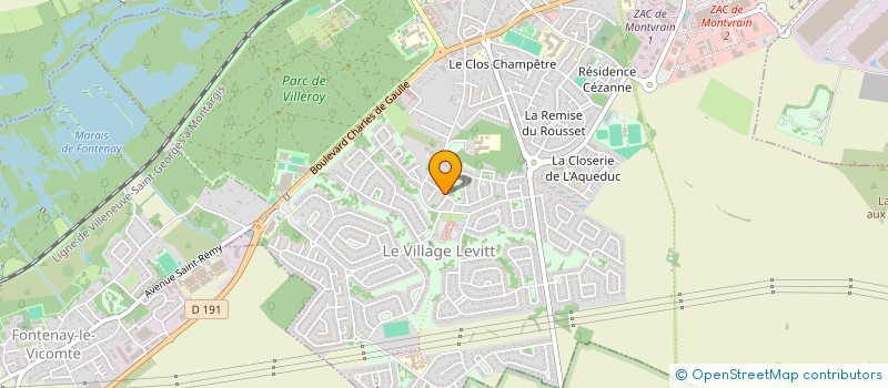 localisation de l'entreprise LINTON FRANCE à MENNECY