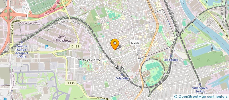 localisation de l'entreprise LINX SERVICES  ORLY