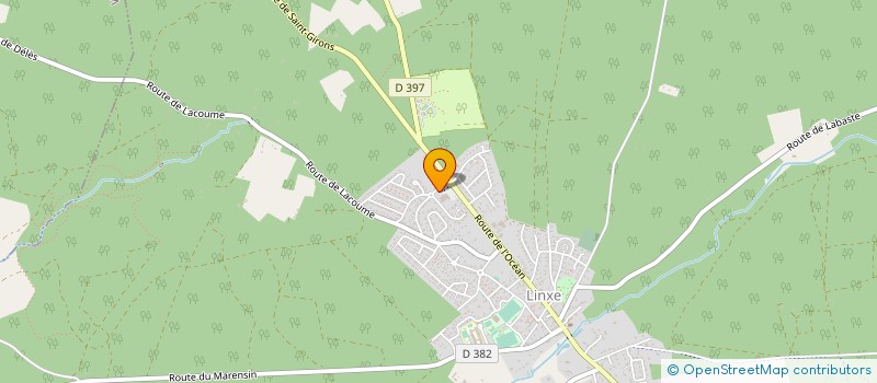 localisation de l'entreprise LINXE DISTRIBUTION  LINXE