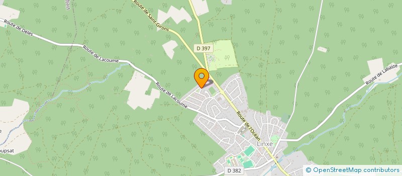 localisation de l'entreprise LINXEPIRATION  LINXE