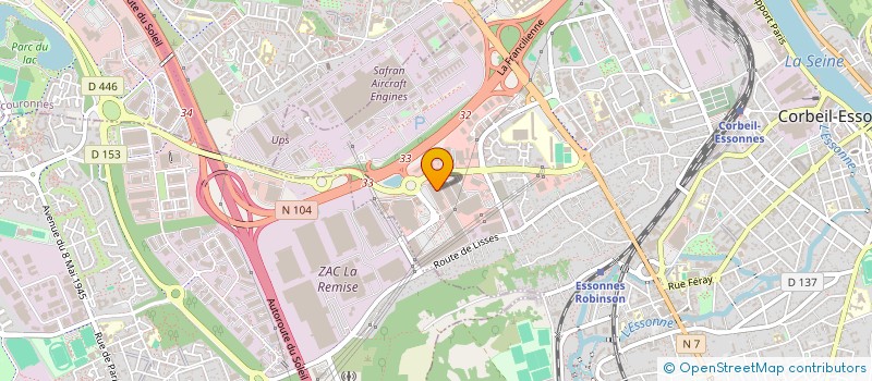 localisation de l'entreprise LINYOUC  EGLY