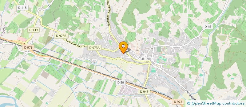 localisation de l'entreprise LIO  CADENET