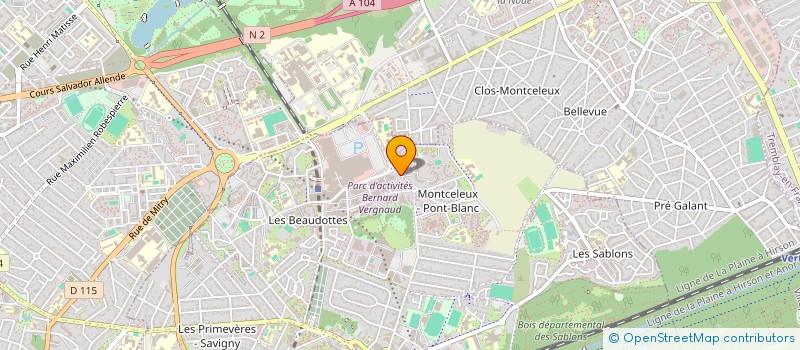 localisation de l'entreprise LIO SECURITE à SEVRAN