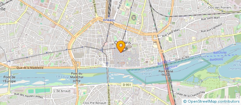 localisation de l'entreprise LIOCA à ORLEANS
