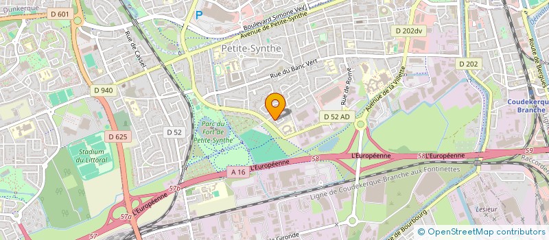 localisation de l'entreprise LIOCAT à DUNKERQUE